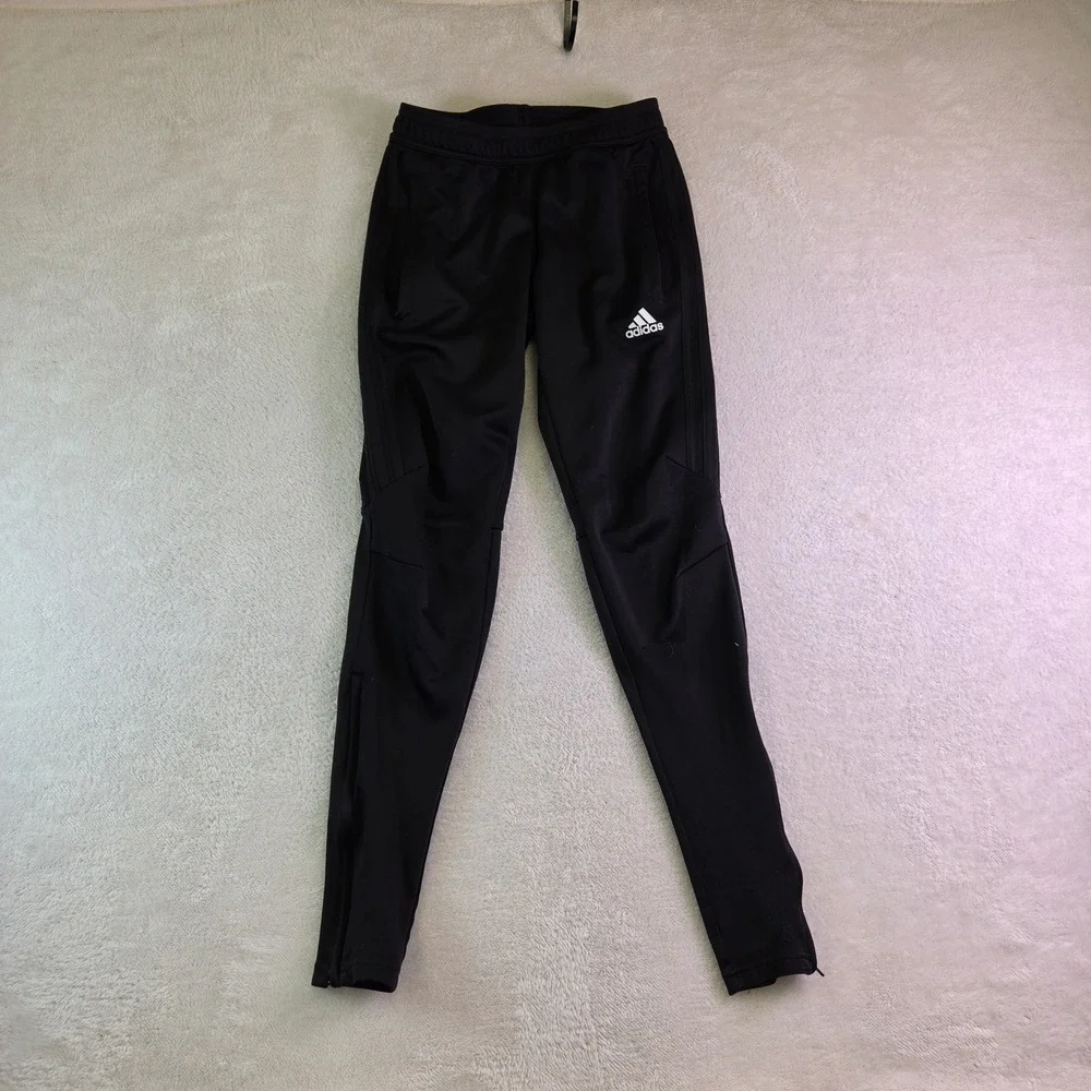 Adidas Tiro 17 Training Pants Black Slim Fit Climacool Joggers XS